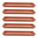 thumbnail image 2 of 5 platillos para plantas, bandejas de goteo, platillos para macetas, bandejas resistentes para plantas y macetas. Rojo, 2 of 8
