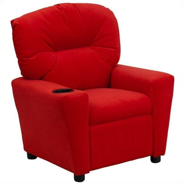 Bowery Hill Enfants Inclinable en Rouge avec Porte-Gobelet