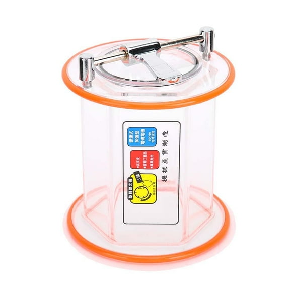Eotvia Rotational Jewelry Polisher Barrel Jewelry Polishing Bucket for Jewelry Makers KT-2000-180