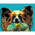 thumbnail image 2 of Curinga, Kim 32x26 Black Ornate Wood Framed with Double Matting Museum Art Print Titled - Pop Dog VI, 2 of 4