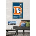 thumbnail image 2 of NFL Denver Broncos - Retro Logo 14 Wall Poster, 22.375" x 34", 2 of 2