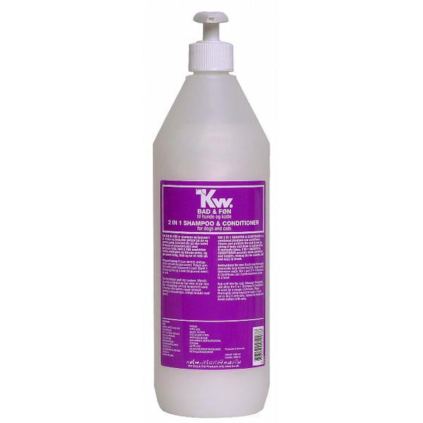 KW 2 in 1 Shampoo and Balsam for Dogs and Cats 2oz(1000 ML)) - Walmart.com
