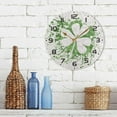 thumbnail image 7 of Dreamtimes St. Patrick's Day Wall Clock, 10 Inch Silent Non Ticking Round Clock Oil Painting Clock Easy to Read Clock for Living Room Bedroom Bathroom Home Decor, 7 of 7