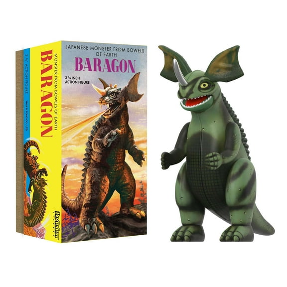 Toho ReAction Figures Wave 01 (Retro Tin) - Baragon (Marusan Tin)