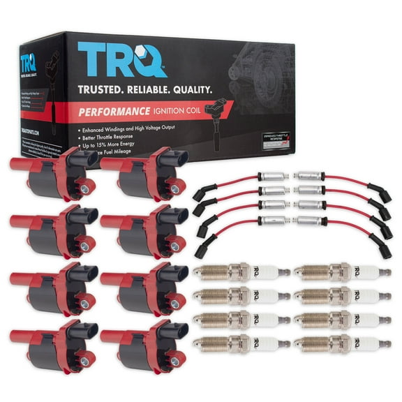 TRQ Performance Ignition Kit Fits 17-19 Cadillac 14-19 Chevrolet 14-19 GMC TKA06361 Fits select: 2014-2019 CHEVROLET SILVERADO, 2014-2019 GMC SIERRA