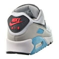 thumbnail image 3 of Nike Air Max 90 Men's Shoes White-Iron Grey-Chlorine Blue cv8839-100, 3 of 6