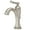 Brushed Nickel, variant on Pfister Lg42-Tb0 Tisbury 1.2 GPM Single Hole Bathroom Faucet - Gold
