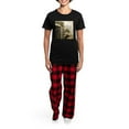 thumbnail image 4 of CafePress - Vintage Farm Truck Pajamas - Women's Short Sleeve Print T-Shirt and Pants Dark Cotton Pajama Set, 4 of 7