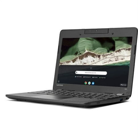 Restored LENOVO Chromebook N23 Laptop Computer, 1.60 GHz Intel Celeron, 4GB DDR3 RAM, 16GB SSD Hard Drive, Chrome, 11" Screen (Refurbished)