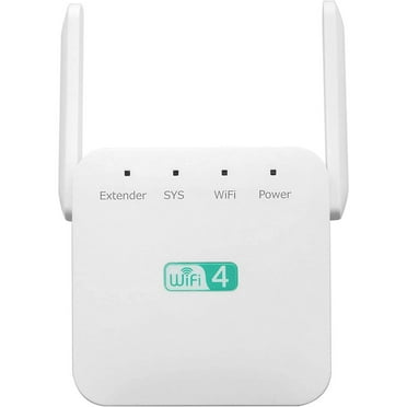 WiFi Booster, Extendtecc WiFi Booster, WiFi Range Extender 300Mbps, Wireless Signal Repeater Booster 2.4 and 5GHz Dual Band 4 Antennas 360° Full Coverage,A99