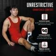 thumbnail image 3 of Matman Edge Malla de Lucha para Hombre y Niño, Spandex, Color Sólido (Rojo, Grande), 3 of 7