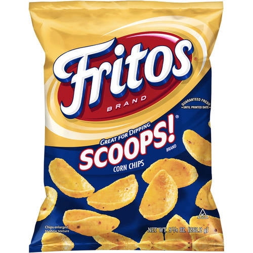 Fritos Scoops! Corn Chips 9.25 oz. Bag by Frito-Lay, Inc.