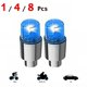 thumbnail image 3 of Led Car Tire Wheel Valve Cap Light Bike Tire Decorativo Intermitente Lámpara - Azul 4PCS- dontodent Kuyhfg Sin marca, 3 of 5