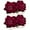 Dark Red, variant on 2 Pack Women Rose Flower Hair Clip Rose Side Combs Flamenco Flowers Day of The Dead Costumes Mexican Hair Accessories for Wedding Party Mother's Day(Red)