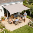 thumbnail image 4 of Sun Shade Outdoor Sun Shade Cover Protective Shelter For Patio Garden Pool Protective Cover, 4 of 5