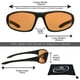 thumbnail image 2 of Gafas de sol bifocales proSPORT +2.00HD con filtro de luz azul, 2 of 6