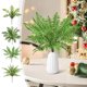 thumbnail image 1 of Fiudx Ramas Artificiales de Navidad, Material de Polietileno Realista, Guirnalda Decorativa Diy, Decoración Versátil para El Jardín, Uso Festivo, Ideal para Navidad, 1 Paquete Incluido, 1 of 7