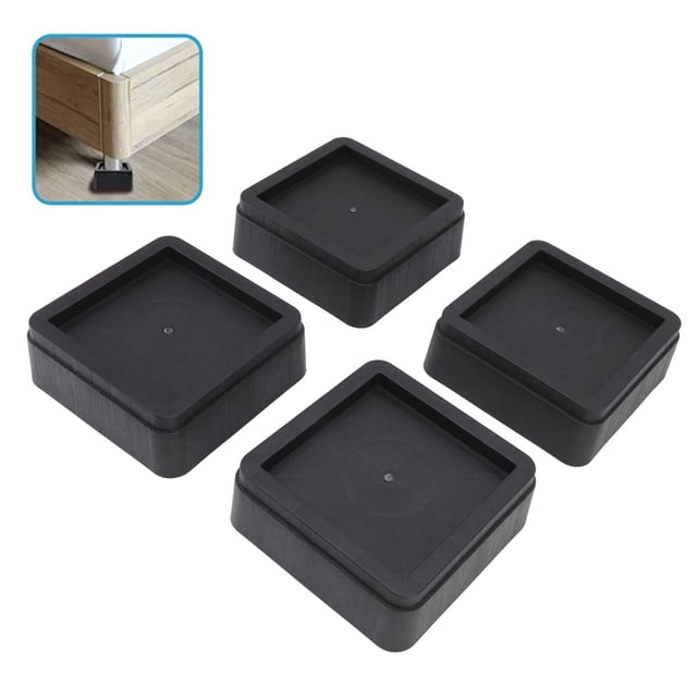 Bed Leg Heightening Pad, 4pcs Wear Furniture Risers For Sofa