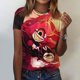 thumbnail image 1 of Hazbin Hotel Camiseta de Manga Corta con Cuello Redondo de Moda Casual para Mujer Dorado/3XL, 1 of 5