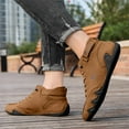 thumbnail image 2 of Wdhugt Men'S Casual High Top Sneakers Lace-Up Design Nylon And Spandex Upper For Sports Daily Use Us Size 12.5, 2 of 4