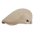 thumbnail image 1 of Women Summer Thin Retro Hollow Mesh Breathable Adjustable Sun Cap, 1 of 4