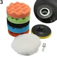 thumbnail image 4 of iaksohdu 7 Pcs 3/5/6/7 Inch Polishing Waxing Buffing Pad Sponge Kit Set for Car Polisher, 4 of 7