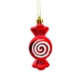 thumbnail image 6 of AJKSFHIU Christmas Tree Ornaments Sets,Candy Cane Ornament,Xmas Hanging Lollipop Decorations,Christmas Ball Ornaments with Rope For Christmas Tree Holiday Party Home Decor 2PCS, 6 of 9