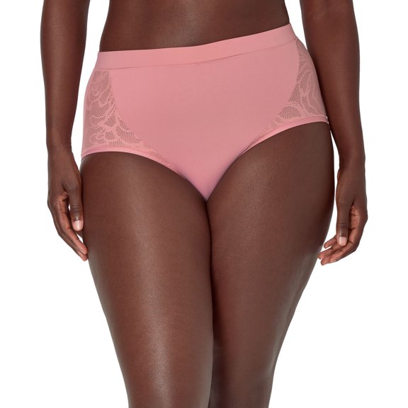 Women's Bali®'s Coolest Smoothing High-Waist Brief Panty DFCSBF Color: Rose Tea Size: SMALL