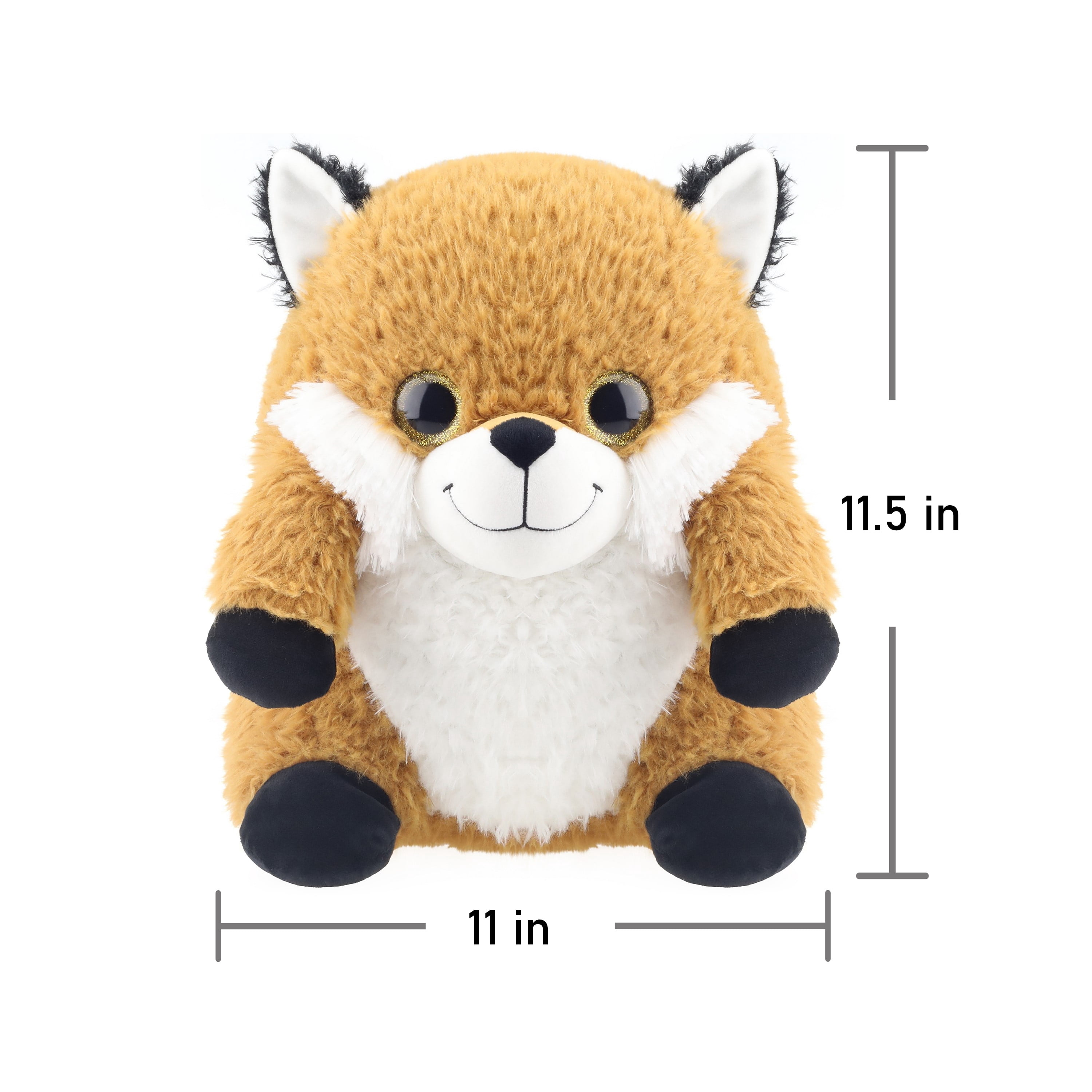 Holiday Time 11.5 inch Roly Poly Friends Plush Toy