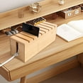 thumbnail image 1 of Caja de madera para gestión de cables, ocultador de cables, manualidades, almacenamiento fácil, escritorio, cables USB, organizador de cables a prueba, 1 of 8