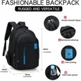 thumbnail image 3 of Laptop Backpack, School backpack, Travel backpack 17.32" for Men Women Backpack, Water resistant Business Work Bag, 3 of 5