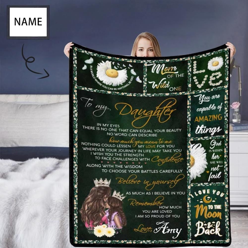 X-Large 80 X 60 INCH to My Son from mom Wherever Your Journey in Life May Take You Custom Fleece Blanket Fan Gift for Son Kids