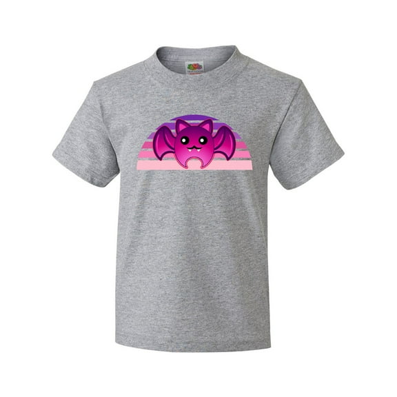 Inktastic Halloween Bat for Girls Youth T-Shirt