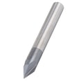 thumbnail image 1 of 60° Milling Cutter Bit, Chamfer End Mill Simple To Operate Professional Durable  For Industrial Supplies D6 X 60° X 50L, 1 of 8