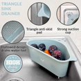 thumbnail image 1 of Kitchen Sink Draining Rack Fruit Vegetable Drainer Multifunctional Sink Strainer Grey- Aespa, 1 of 1