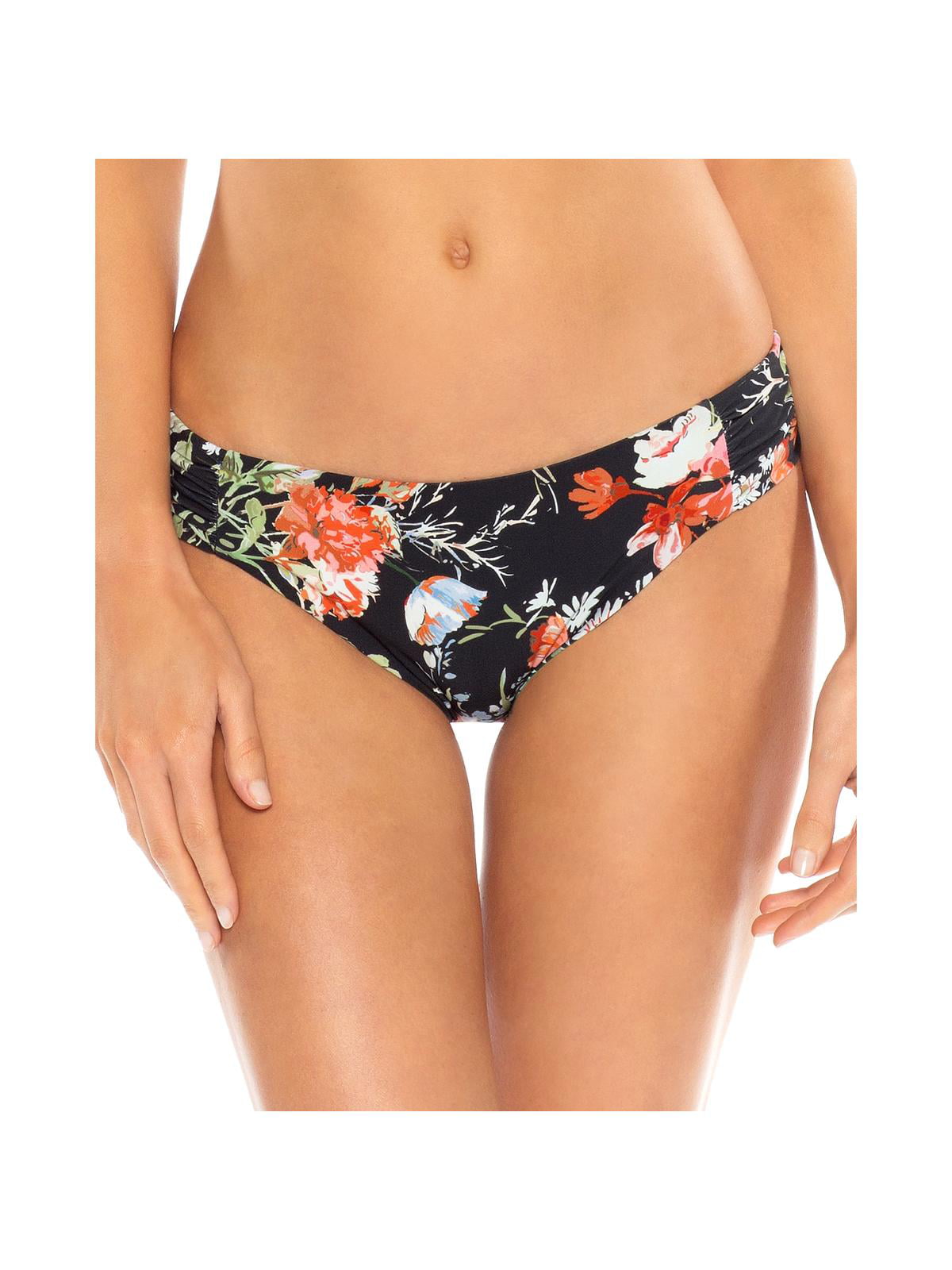 Becca Womens Animal Instincts Multi Reversible Bikini Swim Bottom XL BHFO 5017