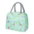thumbnail image 1 of Bolsa impermeable para el almuerzo, bolsa térmica Oxford aislada para alimentos, bolsas para el almuerzo para Picnic, fiambrera más fresca para , VERDE Sunnimix Bolsas de almuerzo para picnic, 1 of 8