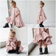 thumbnail image 6 of FDDMis 3t Christmas Dress Autumn Dress White Dress for Girls 10-12 Thanksgiving Dresses for Toddler Girls Clothes Teen Gifts for Teen Girls 16-18 9, Pink 11-12 Years, 6 of 9