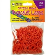 Stretch Band Bracelet Loops, 500/Pkg