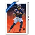 thumbnail image 3 of NFL Chicago Bears - Justin Fields 21 Wall Poster, 14.725" x 22.375", Framed, 3 of 3