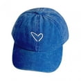 thumbnail image 2 of BLESIYA Peaked Hat Birthday Presents Four Seasons Daily Use Painter Hat Baseball Cap Blue B, 2 of 8