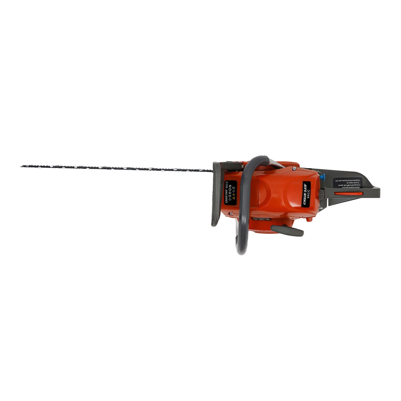 Handheld Cordless Petrol Chain Saw,  Gas Powered Chainsaw, 60cc Gasoline Chainsaw Power Head for Garden Pruning, Forest Logging, Chopping Wood