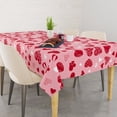 thumbnail image 5 of Love Valentine's Day Themed Tablecloth, Disposable Waterproof Tablecloth for Romantic Celebrations, Background Cloth for Photography and Event Decoration, 5 of 5