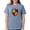 Blue Jean, variant on - Delta Chi Full Color Icon T Shirt - Womens Comfort Colors® Shirt