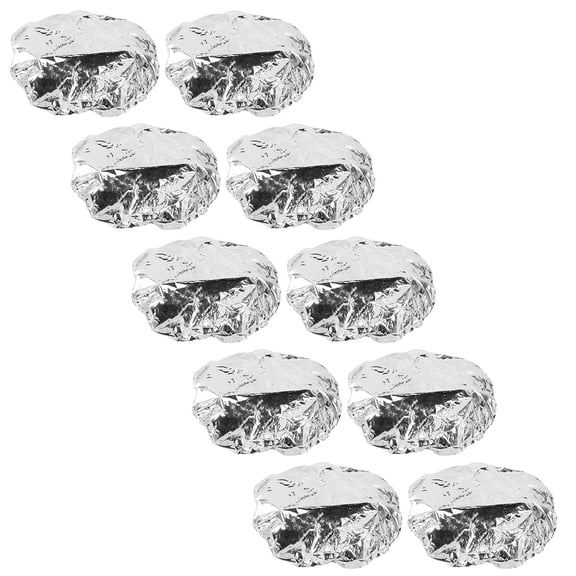 SEWCHICS 10pcs Aluminum Hair Foil Caps for Hair Coloring, Conditioning, and