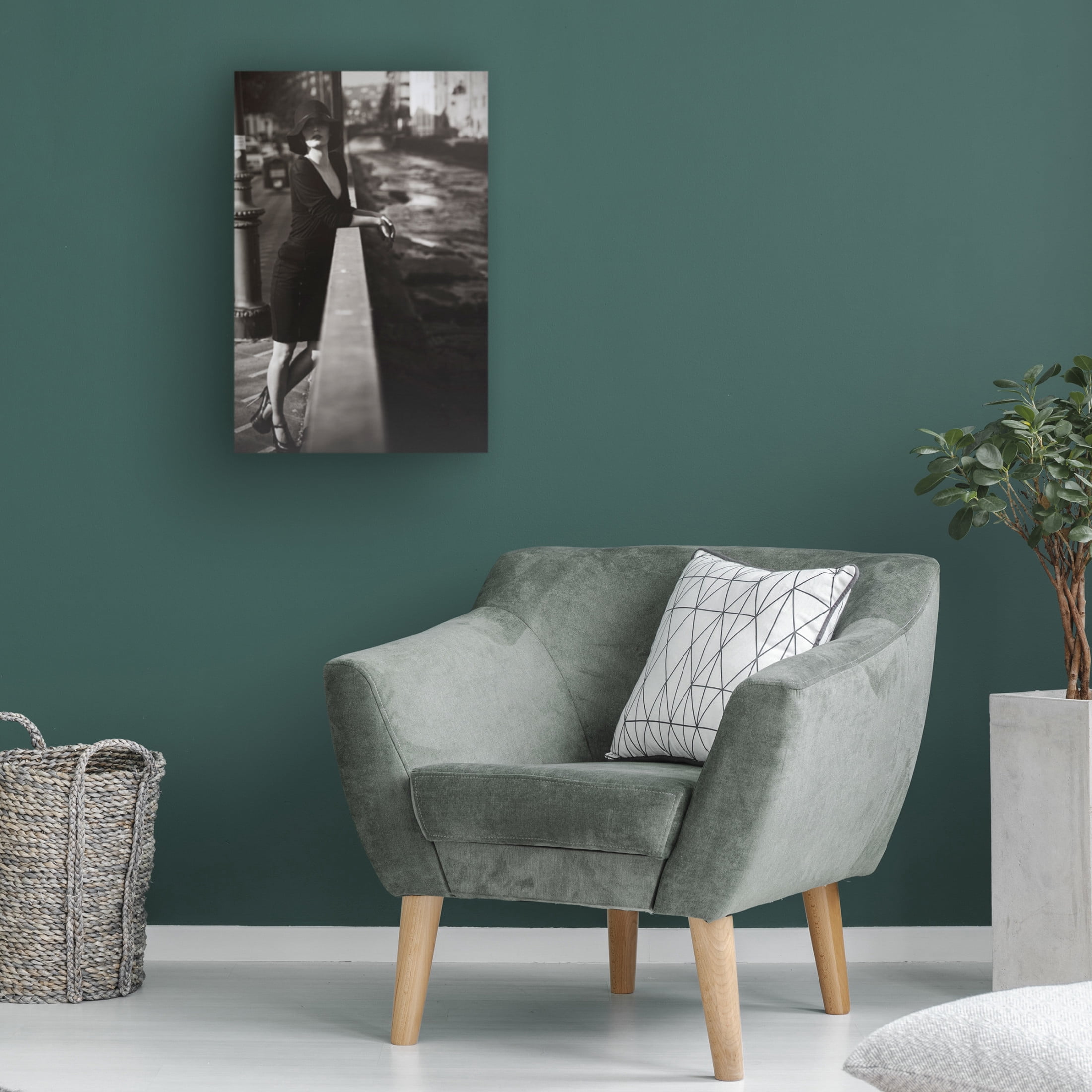 Canvas Wall Art - Antonella Renzulli 'Mela' Wall Art for Living Room, Bedroom, or Office D?cor by Trademark Fine Art - 30 x 47 Inches