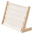thumbnail image 3 of Lipstore Kids Bookshelf Organizer Picture Book with Sleeves Multi Functional Toddler Book Rack Bookcase for Nursery Kindergarten Length 53 cm, 3 of 8