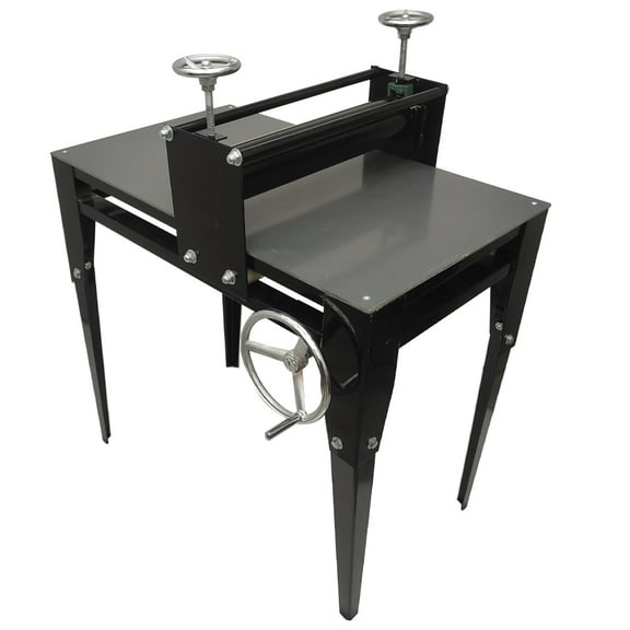 Ceramic Clay Slab Roller Machine Portable Tabletop Clay Press with Adjustable Thickness