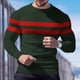 thumbnail image 4 of Blusas y camisas de manga larga con cuello redondo para hombre, ropa deportiva para el hogar, pijamas, camisetas casuales holgadas de color liso, blusa deportiva de poliéster para hombre, 4 of 5