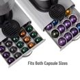 thumbnail image 4 of Mind Reader 50 Capacity Single-Serve Coffee Capsule, 24 Capacity Coffee Pod Storage Drawer Organizer, Grey, 4 of 7
